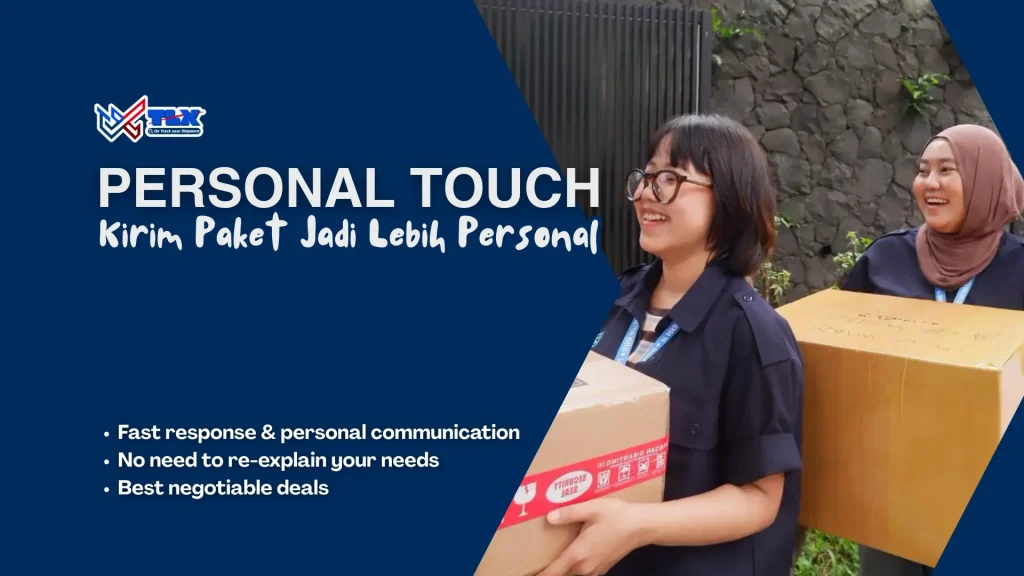 keunggulan TLX kirim paket secara personal